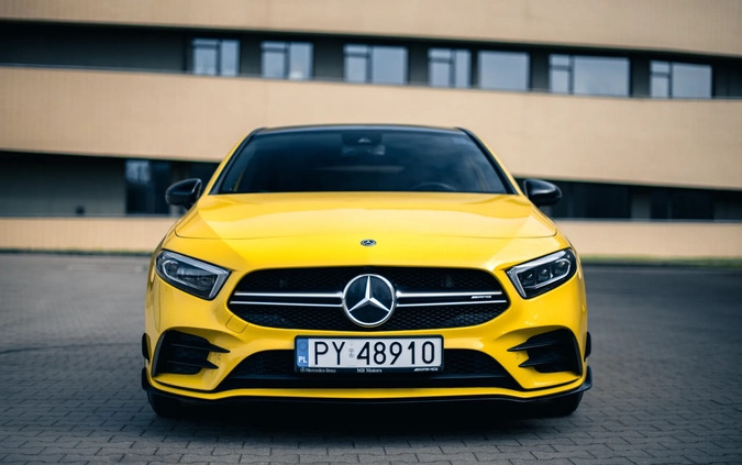 Mercedes-Benz Klasa A cena 179000 przebieg: 57192, rok produkcji 2019 z Poznań małe 742